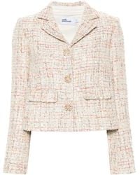 Self-Portrait - Bouclé Jacket - Lyst