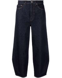 Totême - Tapered Cropped Jeans - Lyst