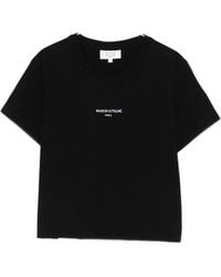 Maison Kitsuné - Logo Cotton T-Shirt - Lyst