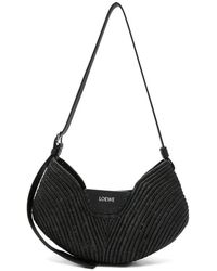 Loewe - Medium Swing Woven Shoulder Bag - Lyst