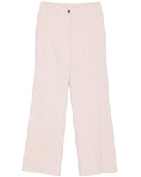 Seventy - Linen And Cotton Trousers - Lyst