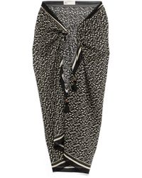 Tory Burch - Printed Silk Sarong - Lyst