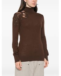 Ermanno Scervino - Wool Turtle-Neck Sweater - Lyst