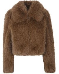 Frankie Shop - Hope Faux Fur Jacket - Lyst