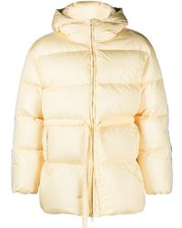Palm Angels - Belted Down Jacket - Lyst