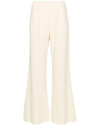 Forte Forte - Forte_forte Stretch Crepe Cady Flared Pants Clothing - Lyst