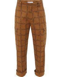 JW Anderson Jw Anderson Trousers Brown