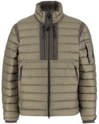 C.P. Company - High Collar Dd-Shell Bomber Jacket - Lyst