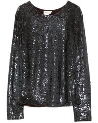 P.A.R.O.S.H. - P.A.R.O..H. Sequined Top - Lyst