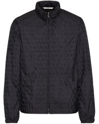 Valentino - Jacket With Logo - Lyst