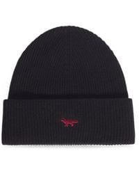 Maison Kitsuné - Profile Fox Beanie - Lyst