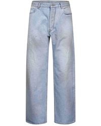 Balenciaga - Bb Relaxed Fit Jeans - Lyst
