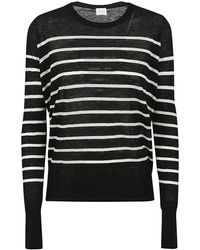 C.t. Plage - Wool Striped Sweater - Lyst