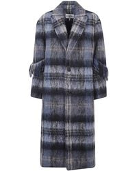 Loewe - Wool Single-Breasted Coat - Lyst