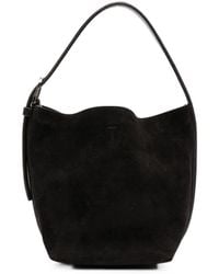 TOTEME - Belted Petite Leather Tote Bag - Lyst