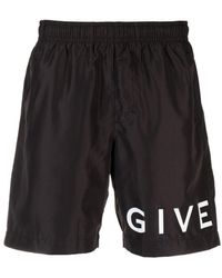Givenchy - Logo Swim Shorts - Lyst