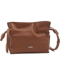 Loewe - Flamenco Mini Leather Clutch - Lyst