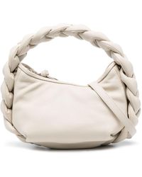 Hereu - Espiga Mini Braided Handle Leather Handbag - Lyst