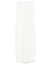 Harris Wharf London - Cotton Long Dress - Lyst