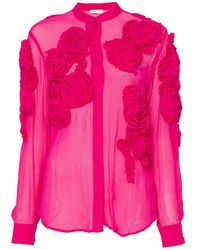 Dries Van Noten - Chowsa Embroidered Blouse - Lyst