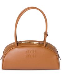 Miu Miu - Beau Medium Leather Handbag - Lyst