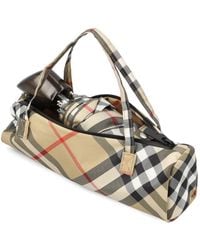 Burberry - Check Umbrella - Lyst
