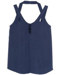 Emporio Armani - Sleeveless Top - Lyst