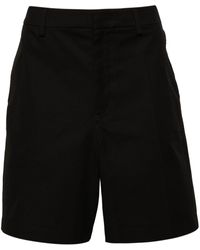 Valentino - Cotton Bermuda Shorts - Lyst