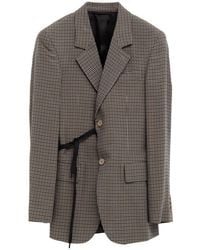 Balenciaga - Wrapped Tailored Jacket - Lyst