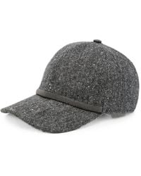 Brunello Cucinelli - Wool Baseball Cap - Lyst