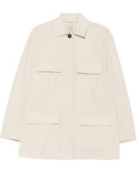 TOTEME - Cotton Blend Jacket - Lyst