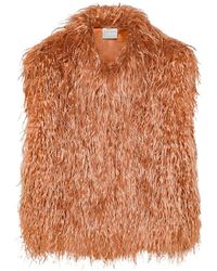 forte_forte - Ecofur Vest - Lyst