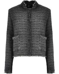 Avant Toi - Wool Crewneck Jacket - Lyst