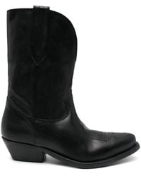 Golden Goose - Smooth Grain Leather Ankle Boots - Lyst