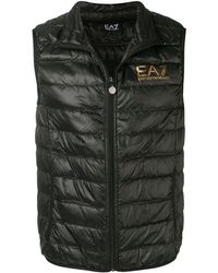 ea7 bodywarmer with hood
