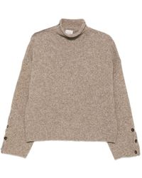 Alysi - Wool Turtle-Neck Jumper - Lyst
