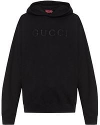 Gucci - Jersey Sweatshirt With Hood - Lyst