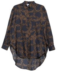Loewe - Printed Silk Shirt - Lyst