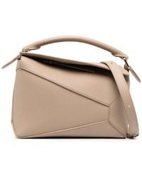 Loewe - Puzzle Edge Small Leather Handbag - Lyst