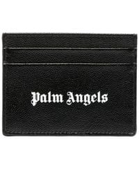 Palm Angels - Leather Credit Card Case - Lyst