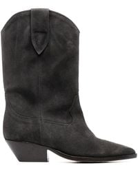 Isabel Marant - Duerto Suede Bootie - Lyst