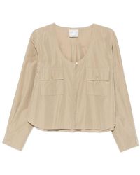 forte_forte - Cotton Blend Blouse - Lyst