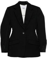 Givenchy - Blazer Con Revers A Lancia - Lyst