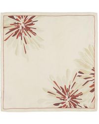 Brunello Cucinelli - Printed Silk Foulard - Lyst