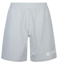 Givenchy - Cotton Bermuda Shorts - Lyst
