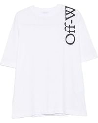 Off-White c/o Virgil Abloh - Vertical Bookish Skate Cotton T-Shirt - Lyst