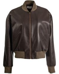 The Row - Morisel Leather Jacket - Lyst