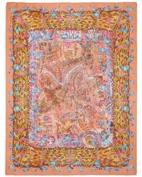 Faliero Sarti - New Roma Silk Blend Stole - Lyst