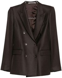 Tagliatore - Wool Double-Breasted Jacket By - Lyst