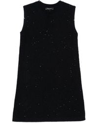 Fabiana Filippi - Wool Blend Short Dress - Lyst